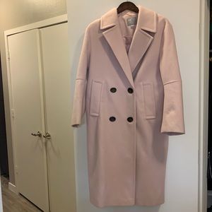 ASOS Winter Pea Coat, Pink (US: 0, UK: 4)